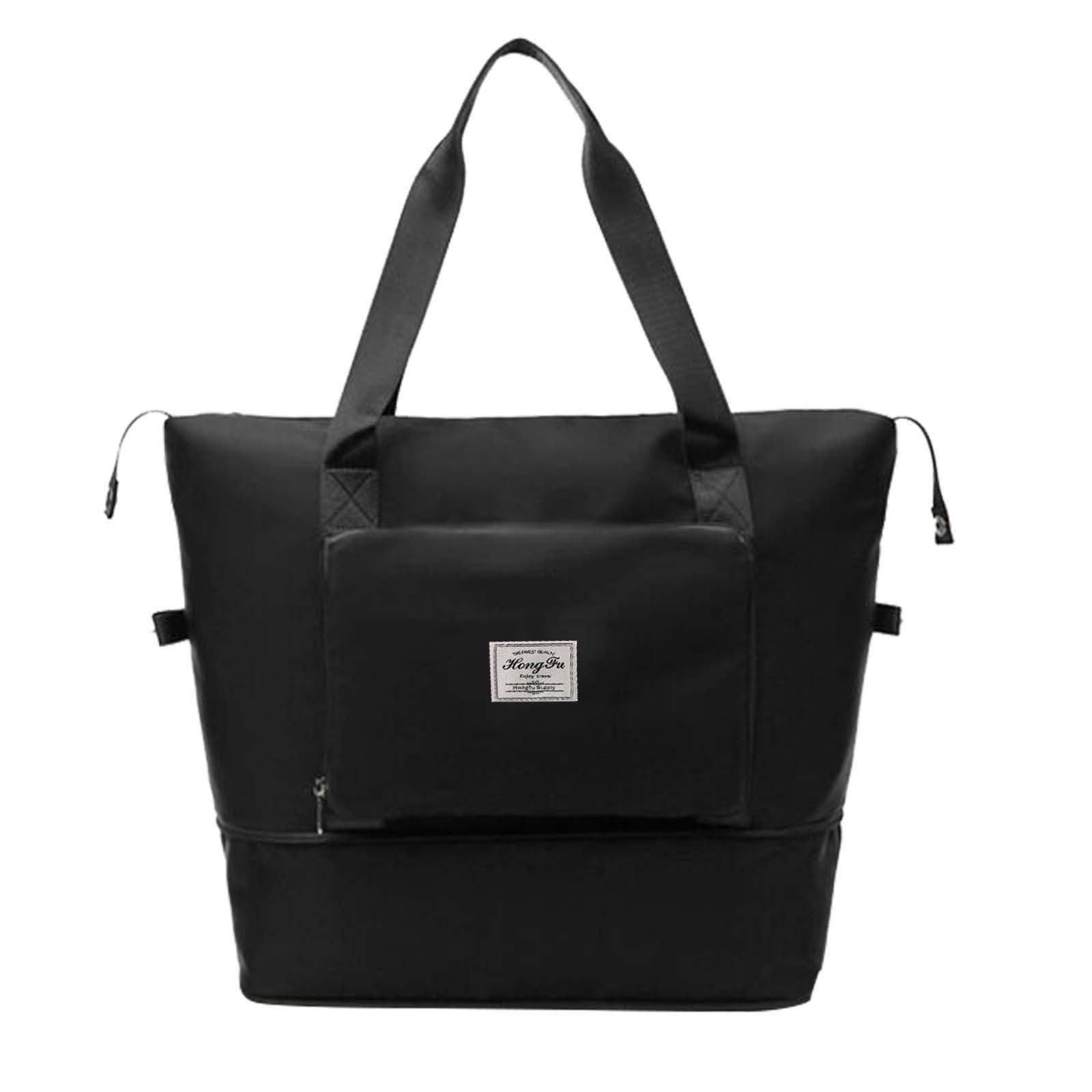 Odeerbi Travel Bag Carry On Luggage Bags Foldable And Expandable Water Repellent Dry And Wet