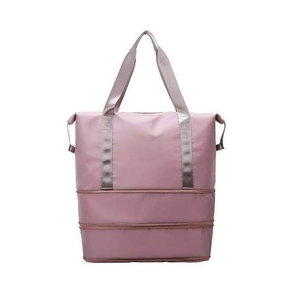 Odeerbi Travel Bag Carry On Luggage Bags Foldable and Expandable Waterproof Dry and Wet Separation Bag Multicolor