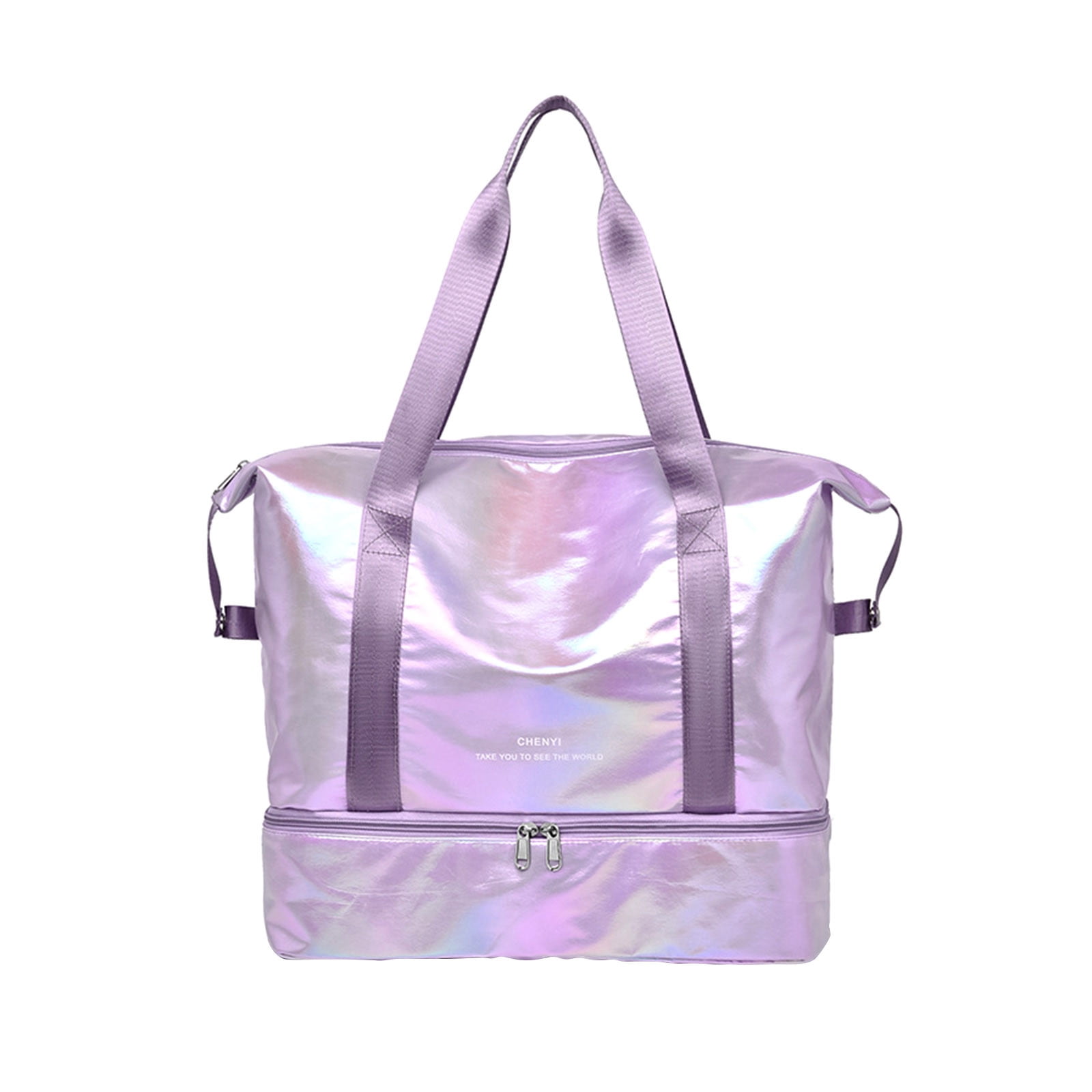 Odeerbi Travel Bag Carry On Luggage Bags Ladies Fashion Dry Wet Separation Waterproof Large