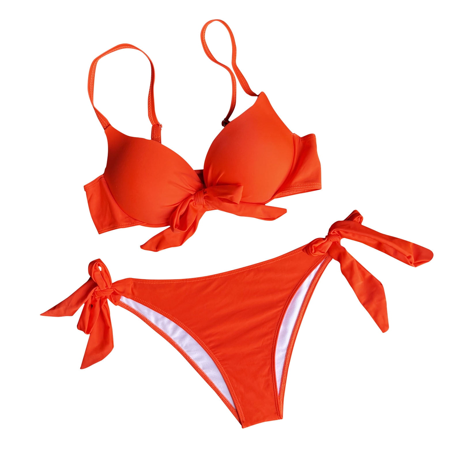 Solid Two Piece Swimsuit main image 1
