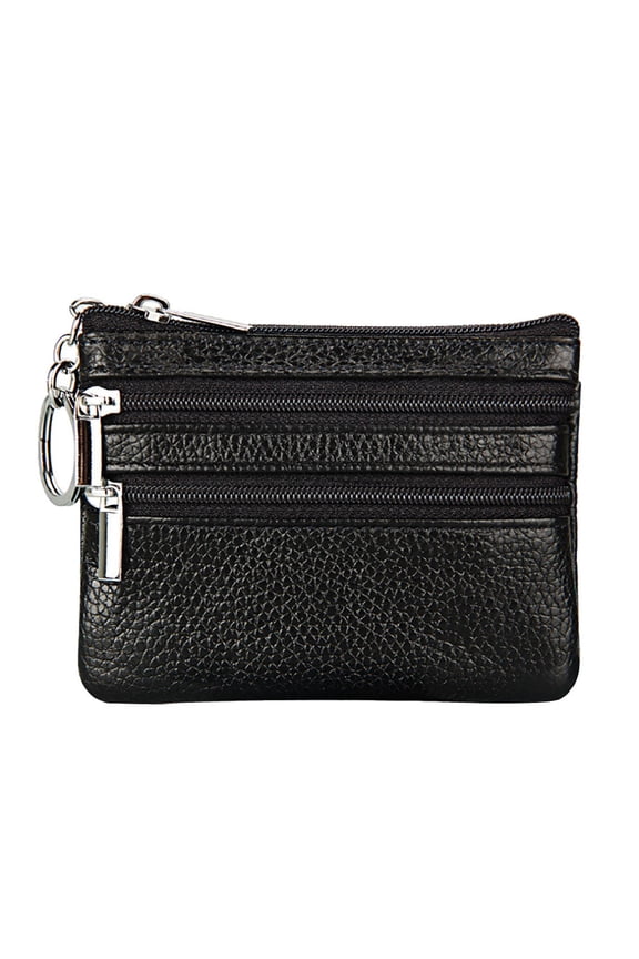 Wallet Women Bags Small Change Wallets Key Holder Case Mini Zipper Coin Wallet Red