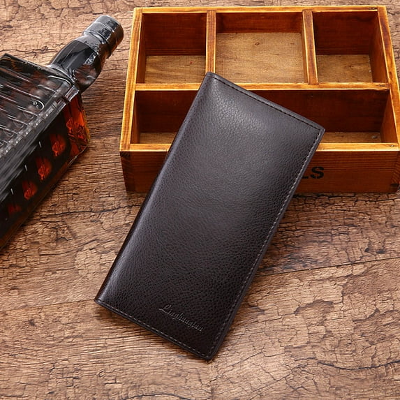 Odeerbi Wallet for Men Coin Purses Man Wallet Leather Concise Bag Huge Capacity Purse Card Holder Multicolor