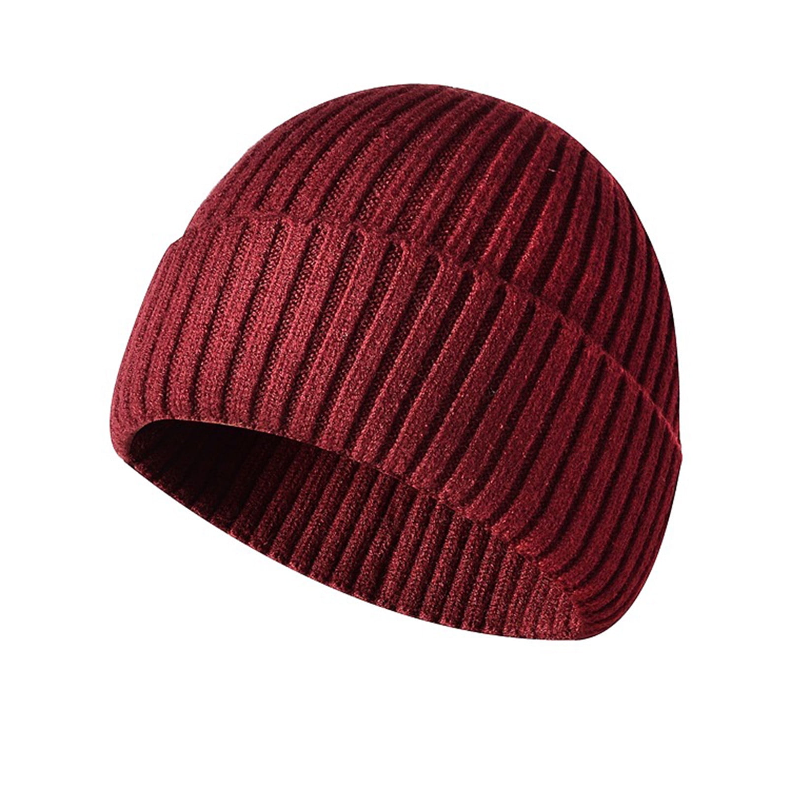 ビーニー　BEANIE VALLAD CAP Eyewear Blenders | Hat Snow Knit Waffle Cuffed Red Deep - Beanie Red BLK/RED 帽子