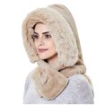 thumbnail image 1 of Odeerbi Winter Hats for Women 2025 Trendy Windproof Outdoors Warm Leisure Hat Beige, 1 of 5