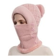 thumbnail image 1 of Odeerbi Winter Hats for Women 2025 Trendy Windproof Outdoors Warm Leisure Hat Pink, 1 of 6