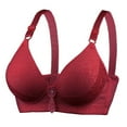 thumbnail image 1 of Odeerbi Wireless Lounge Bras for Women Comfortable Lace Breathable Bra Underwear Beige, 1 of 4
