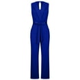 thumbnail image 1 of Odeerbi Women Jumpsuit Rompers Overalls Trendy Bandage Solid Cold Shoulder Suspender Cami Pants Zipper Jumpsuit Green, 1 of 8