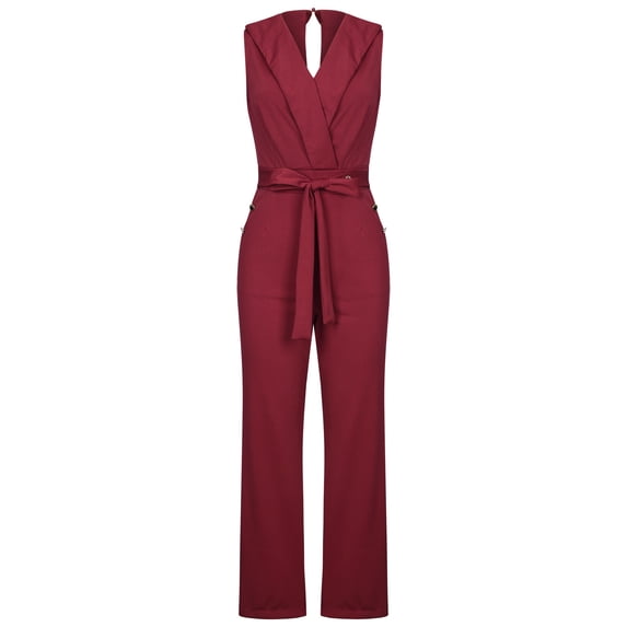 Odeerbi Women Jumpsuit Rompers Overalls Trendy Bandage Solid Cold Shoulder Suspender Cami Pants Zipper Jumpsuit Green
