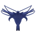thumbnail image 1 of Odeerbi Women's Crotchless Panties 2025 Valentine's Day Sexy Lace Solid Comfort Underwear Skin Friendly Briefs Panty Intimates Thon Blue, 1 of 5