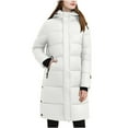 thumbnail image 1 of Odeerbi Women's Winter Cotton Coat Puffer Jacket Long Down Jacket Medium Length Down Cotton Jacket Over Knee Loose Thickened Jacket White, 1 of 4