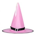 thumbnail image 1 of Odeerbi Womens Halloween Witch Hat Wide Brim Pointed Tall Hat Party Dress Up Accessory, 1 of 3