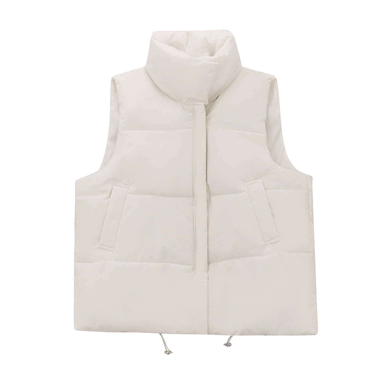 Odeerbi Womens Lightweight Down Vest Zip Up Puffer Vest Thickened