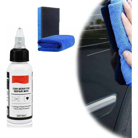 Odeiun Car Scratch Repair Wax, Car Scratch Remover & Wax Polish, Multi-effect Protection, Mark Repairfor All Vehicles