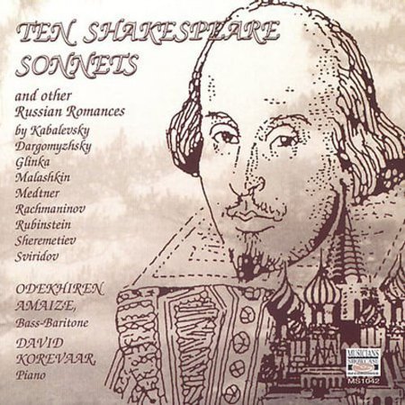 Odekhiren Amaize - 10 Shakespeare Sonnets & Other Russian Romances - Classical - CD