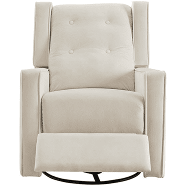 Angel Line Rebecca Upholstered Swivel Gliding Recliner, Gray Fabric ...