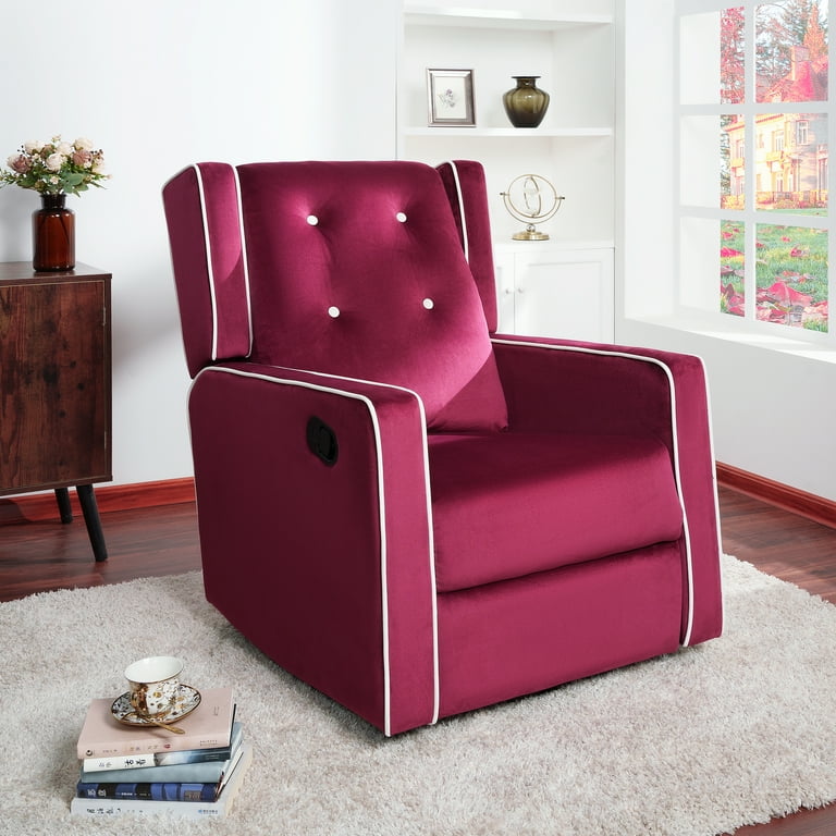 Tufted rocker recliner sale