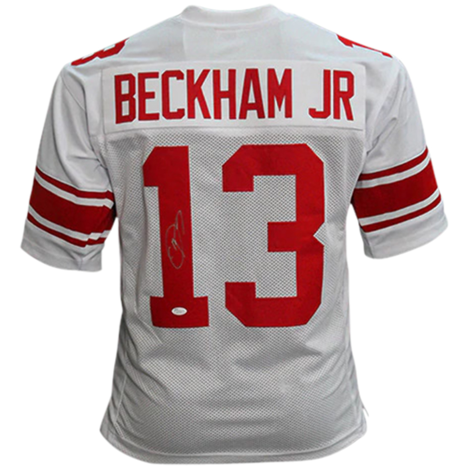 Odell Beckham Jr. Autographed New York (White #13) Custom Jersey - JSA