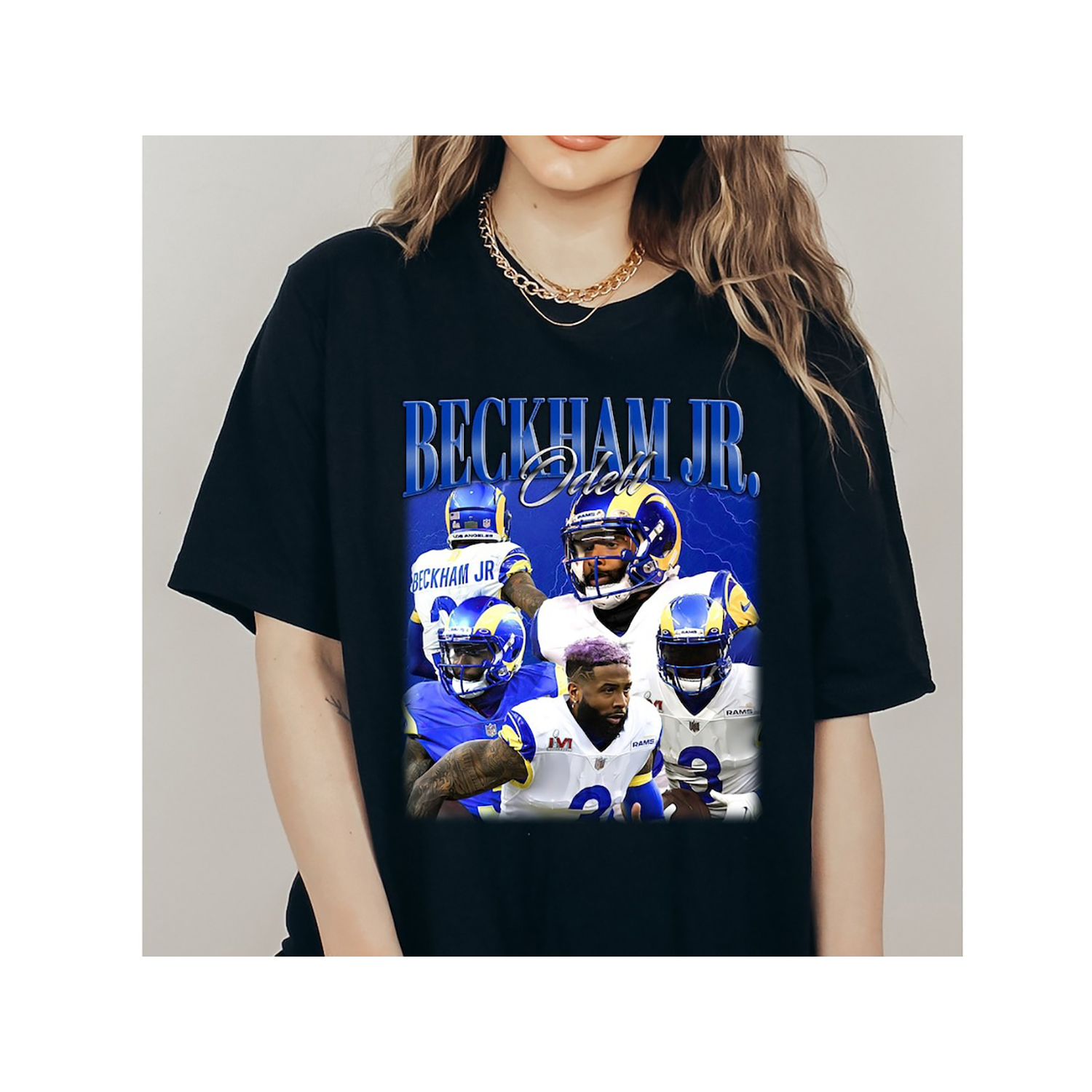 Odell Beckham Jr T-Shirt, Odell Beckham Jr Tee, Football Shirt ...