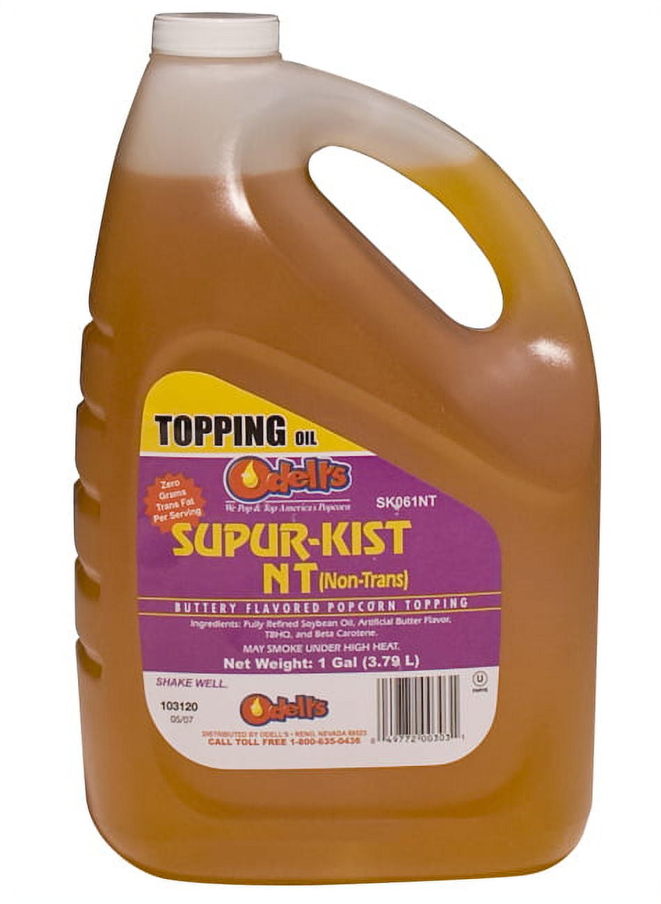 Odell's SupurKist Nt (NT) Buttery Flavored Popcorn Topping (1 Gallon