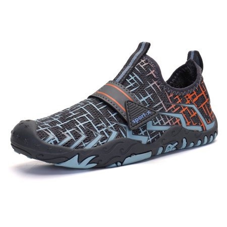 Odema Kids Water Shoes Boys Girls Barefoot Aqua Socks Quick Dry Lightweight Sport Shoes for Beach Swim Pool