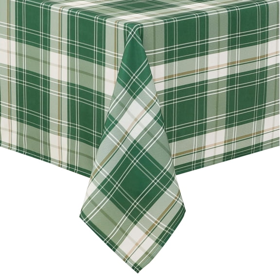 Odenmar Rectangle Gingham Tablecloth 60 x 84 Inch, Waterproof Washable Plaid Table Cover, Checkered Table Cloth for Dining Table Kitchen Indoor Outdoor Multiple Colors