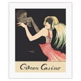 thumbnail image 1 of Odeon Casino - Vintage Dance Poster by Walter Schnackenberg c.1911 - Fine Art Rolled Canvas Print 16in x 20in, 1 of 4
