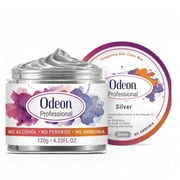 Odeon Professional Silver Temporary Hair Color Wax, 4.23 oz