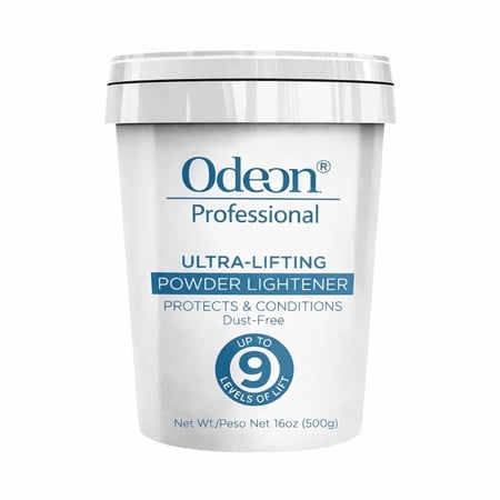 Odeon Professional Ultra-Lifting Powder Lightener Up to 9 Levels 16oz -500g
