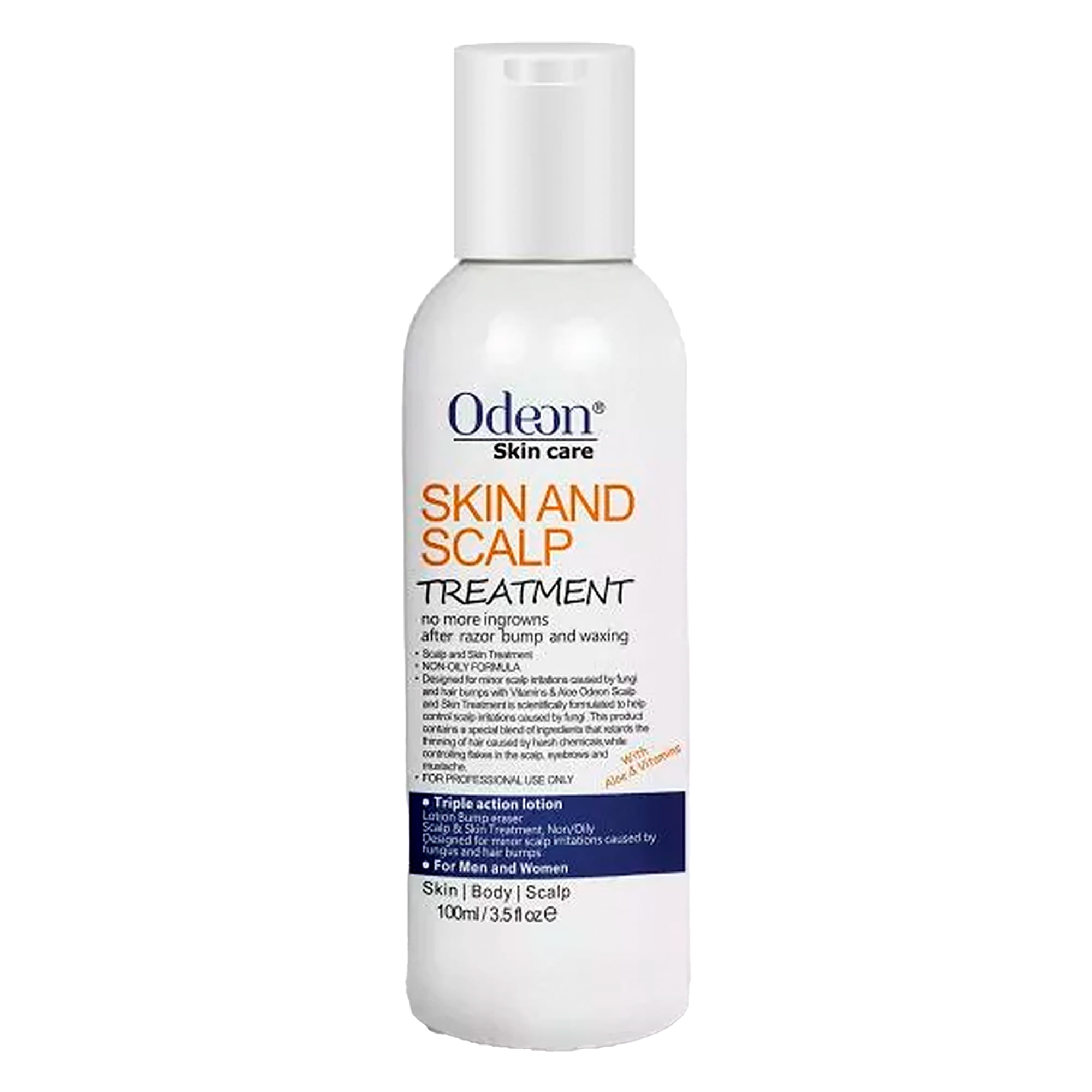 Odeon Skin and Scalp Treatment, Skin Care Body Lotion Solution Razor