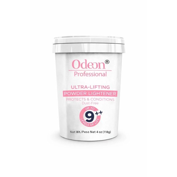 Odeon Professional Ultra-Lifting Powder Lightener Up To 9++ level For Hair 4oz