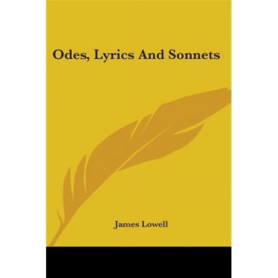 Odes, Lyrics And Sonnets