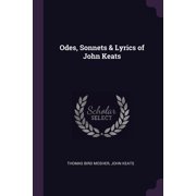 Odes, Sonnets & Lyrics of John Keats Paperback