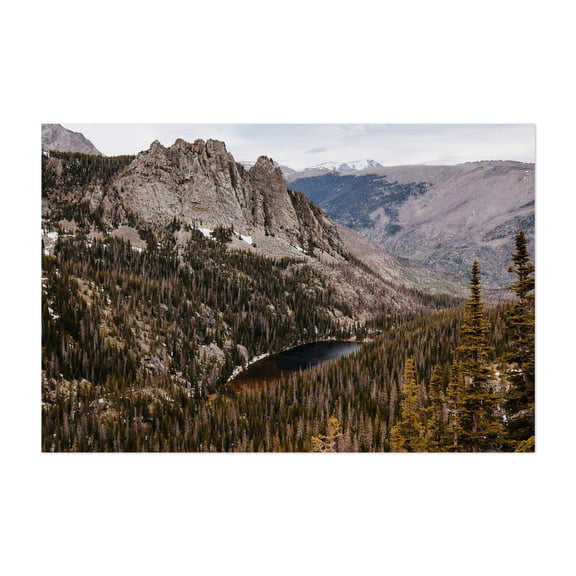 Odessa Lake - Colorado Photography Landscape Mountain Nature Wilderness Scenic Forest Lake Unframed Wall Art Print 4 x 6 inches