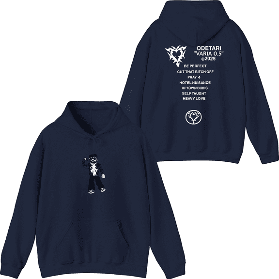 Odetari Merch Playdough  Hoodie Fashion Unisex Men Women Rapper Long Sleeve Pullover Tops