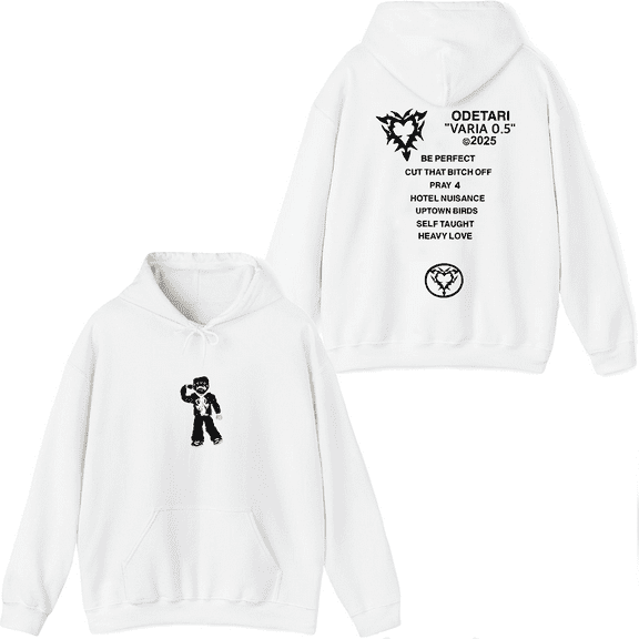 Odetari Merch Playdough  Hoodie Fashion Unisex Men Women Rapper Long Sleeve Pullover Tops