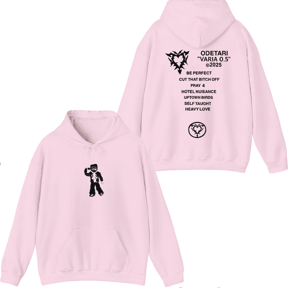 Odetari Merch Playdough  Hoodie Fashion Unisex Men Women Rapper Long Sleeve Pullover Tops