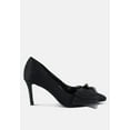 thumbnail image 1 of Odette Diamante Embellished Bow Stiletto Pumps, 1 of 9