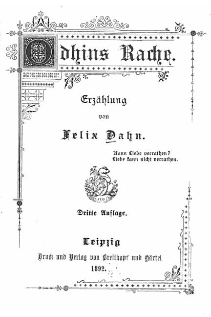 Odhins Rache, Erzahlung