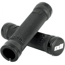ODI Ruffian 130mm PWC Lock-On Grips | Black/Silver (L31RFB-S)