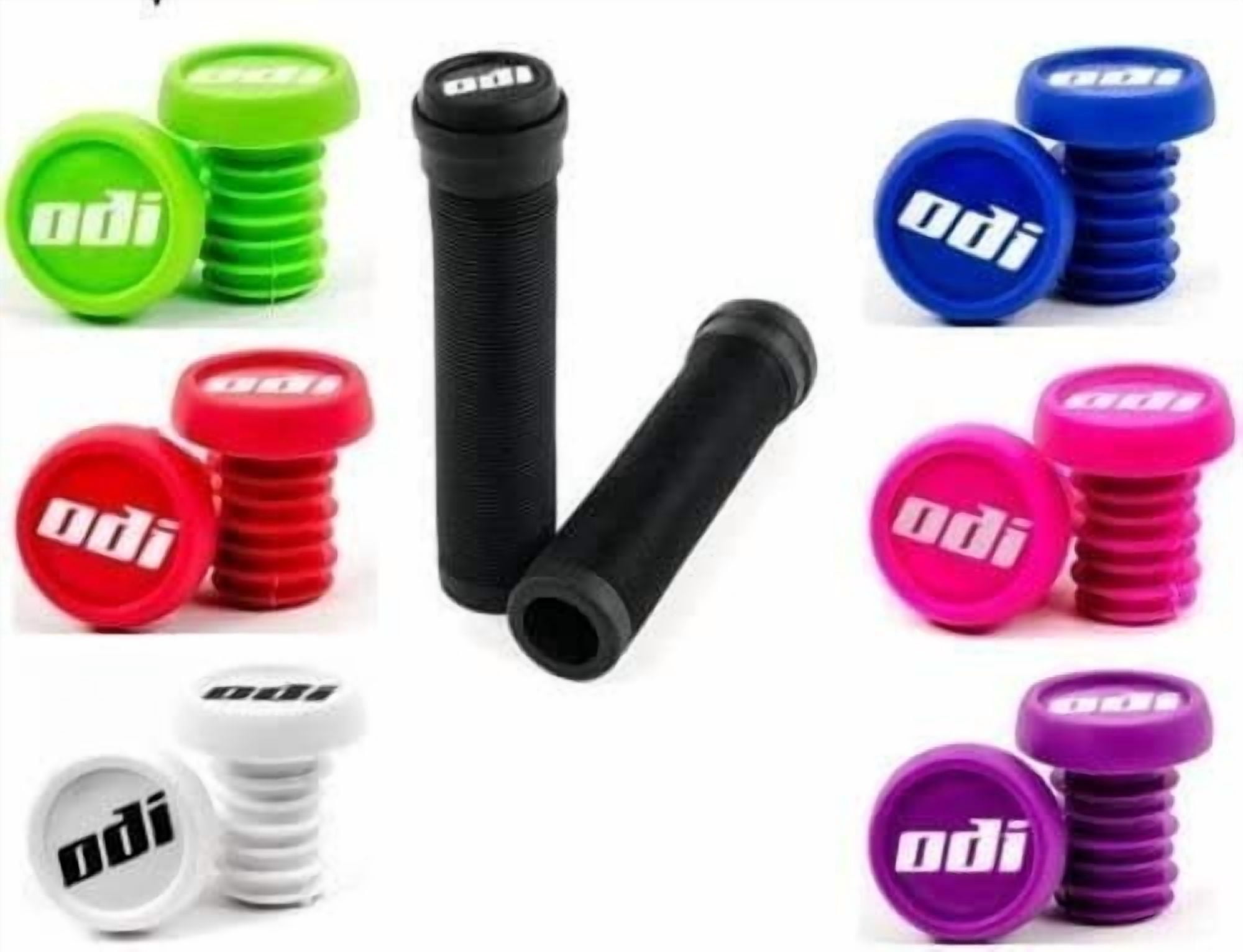 Manopole Manubrio Bici Ergonomico – Maniglie MTB, City, BMX, 130 Mm, Nere