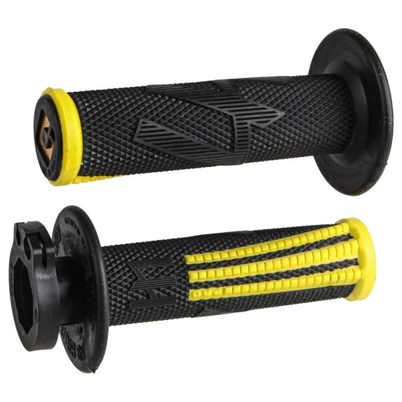 Odi V2 Emig Pro MX Lock-On Grips Black/Yellow