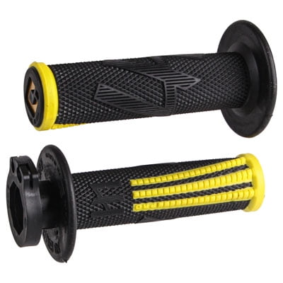 Odi V2 Emig Pro Mx Lock-On Grips Black/Yellow