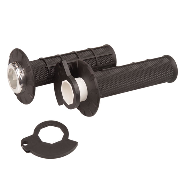 Odi V2 Half Waffle MX Lock-On Grips Black