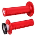 thumbnail image 1 of Odi V2 Half Waffle MX Lock-On Grips Red, 1 of 2