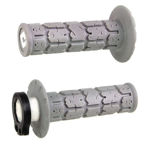 Odi V2 Rogue MX Lock-On Grips Grey - Soft Compound