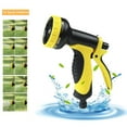 thumbnail image 1 of Odies Garden Hose Nozzle Sprayer - 10 Adjustable Watering Patterns Nozzle for Water Hose, Non-Slip Garden Spray Nozzle Hose Attachment for Car Washing, Watering Plants, Pets Showering,Lawns Cleaning, 1 of 10