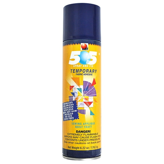 Odif 505 Spray & Fix Temporary Fabric Adhesive - Pack of 1