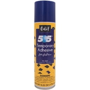 Odif 505 repositionable Unisex Adult Basting Spray Adhesive, Aerosol Gas Clear, 6.22 oz