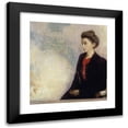 thumbnail image 1 of Odilon Redon 12x13 Black Modern Framed Museum Art Print Titled - Baroness Robert De Domecy (1900), 1 of 5