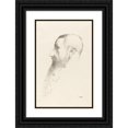 thumbnail image 1 of Odilon Redon 17x24 Black Ornate Framed Double Matted Museum Art Print Titled: Roger Marx (1904), 1 of 5